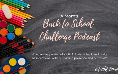BACK TO SCHOOL CHALLENGE FOR MOM