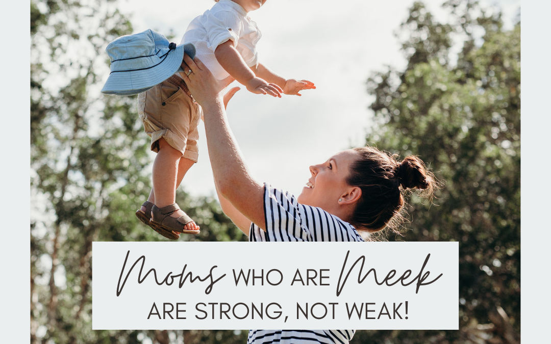 Moms Who Are Meek, Are STRONG, Not Weak!